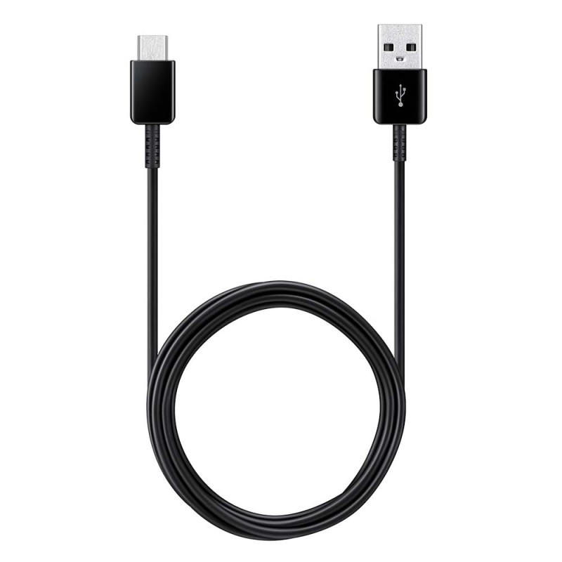 USB-A - USB-C laidas 1,5 m, juodas