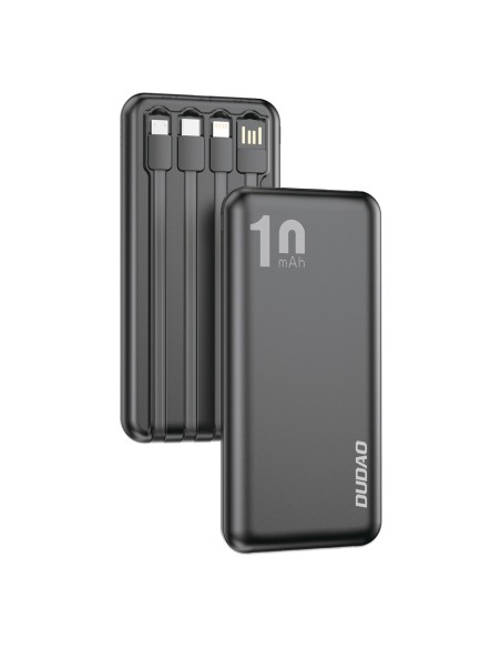 Powerbank K6Pro 10000mAh universalus su USB-C microUSB Lightning laidu, juodas
 
Powerbank K6Pro 10000mAh universalus su USB-C microUSB Lightning laidu, juodas