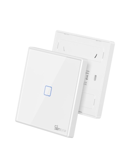 Dviejų kanalų jutiklinis šviesos jungiklio jungiklio mygtukas WiFi nuotolinio valdymo pultas 433 MHz baltas T2EU2C-RF Dviejų kanalų jutiklinis šviesos jungiklio jungiklio mygtukas WiFi nuotolinio valdymo pultas 433 MHz baltas T2EU2C-RF