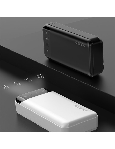 
Talpa 20 000 mAh maitinimo blokas su 3 integruotais USB-C microUSB Lightning laidais, juodas
