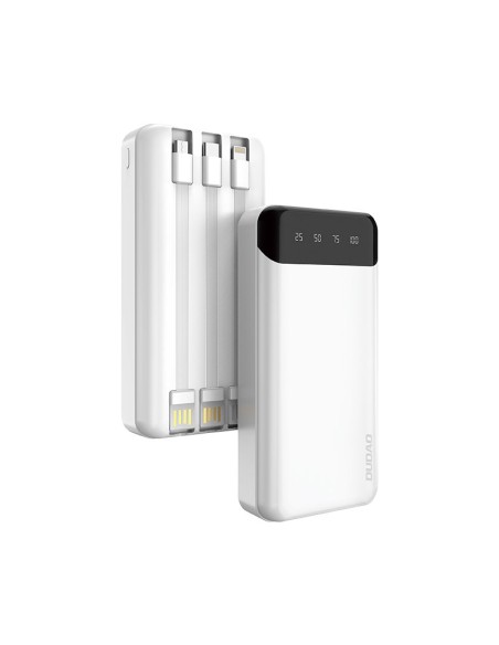 Talpi 20 000 mAh maitinimo blokas su 3 integruotais USB-C microUSB Lightning laidais, baltas
 
Talpi 20 000 mAh maitinimo blokas su 3 integruotais USB-C microUSB Lightning laidais, baltas
