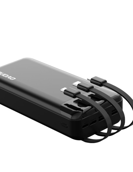 Talpi 20 000 mAh maitinimo blokas su 3 integruotais USB-C microUSB Lightning laidais, baltas
 
Talpi 20 000 mAh maitinimo blokas su 3 integruotais USB-C microUSB Lightning laidais, baltas