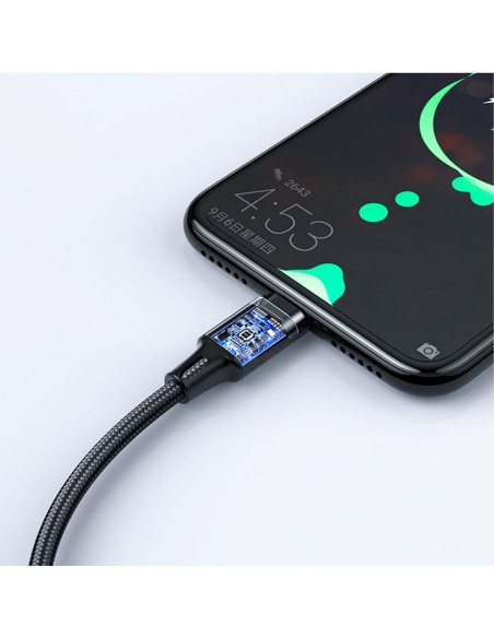 3in1 Kabelis universalus įkrovimo laidas USB-C microUSB Lightning 1,2 m juodas
 
3in1 Kabelis universalus įkrovimo laidas USB-C microUSB Lightning 1,2 m juodas