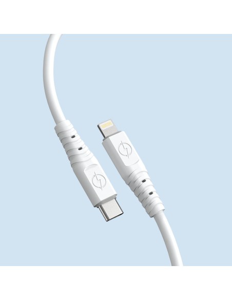 Lankstus USB-C – Lightning iPhone laidas, baltas
 
Lankstus USB-C – Lightning iPhone laidas, baltas
