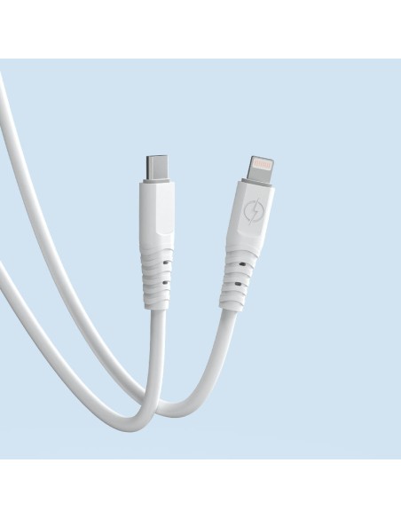 Lankstus USB-C – Lightning iPhone laidas, baltas
 
Lankstus USB-C – Lightning iPhone laidas, baltas