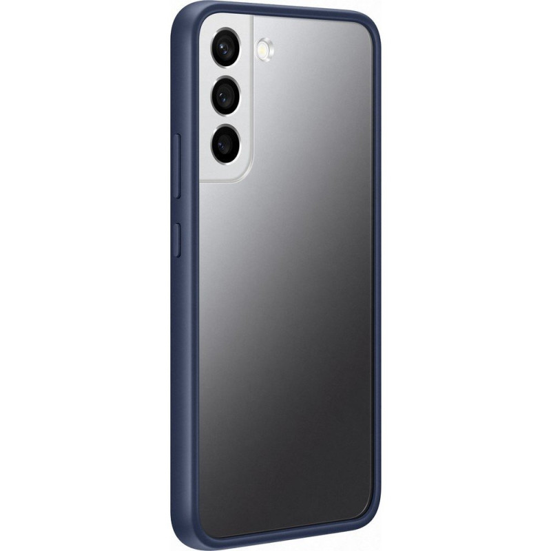 Dėklas su veidrodžiu, skirtas Galaxy S22+ Frame Cover, tamsiai mėlynas