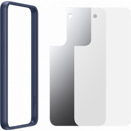 
Dėklas su veidrodžiu, skirtas Galaxy S22+ Frame Cover, tamsiai mėlynas
