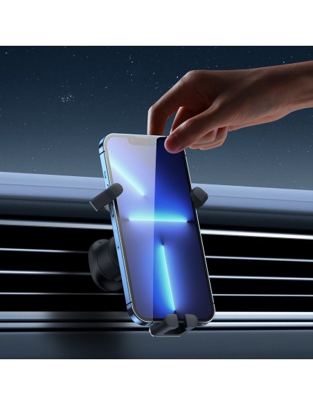 Gravitacinis automobilinis telefono laikiklis orlaidei juodas Gravitacinis automobilinis telefono laikiklis orlaidei juodas