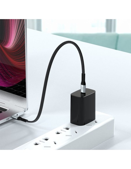 Kabelis plokščias kabelis trumpas USB-C - USB-C L10C PD 100W 23cm juodas
 
Kabelis plokščias kabelis trumpas USB-C - USB-C L10C PD 100W 23cm juodas