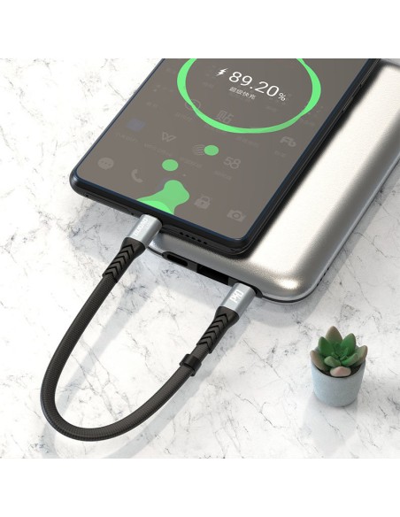 Kabelis plokščias kabelis trumpas USB-C - USB-C L10C PD 100W 23cm juodas
 
Kabelis plokščias kabelis trumpas USB-C - USB-C L10C PD 100W 23cm juodas