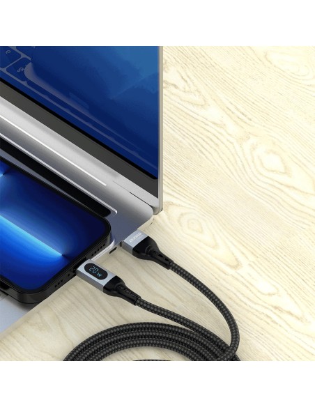 iPhone greito įkrovimo laidas USB-C - Lightning PD 20W 1m juodas
 
iPhone greito įkrovimo laidas USB-C - Lightning PD 20W 1m juodas