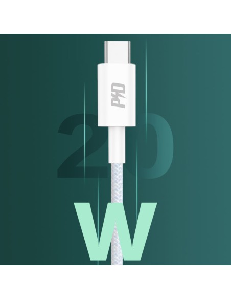 iPhone greito įkrovimo laidas USB-C - Lightning PD 20W 1m baltas
 
iPhone greito įkrovimo laidas USB-C - Lightning PD 20W 1m baltas