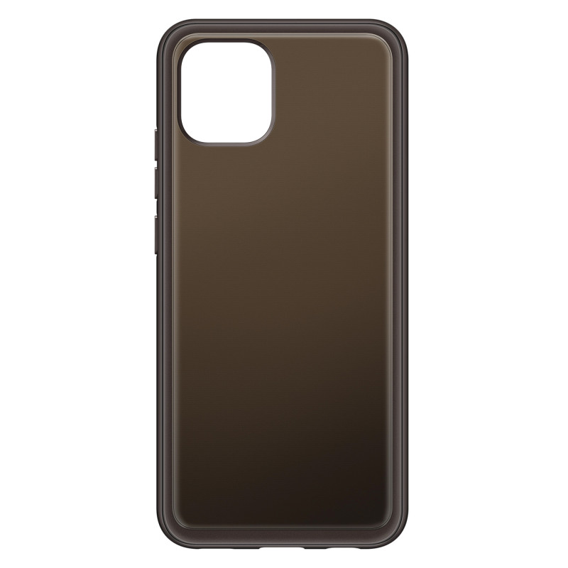 Dėklo dangtelis Galaxy A03 Soft Clear Cover juodas