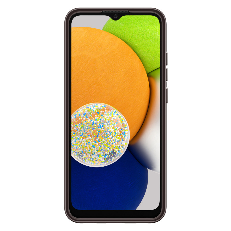 Dėklo dangtelis Galaxy A03 Soft Clear Cover juodas