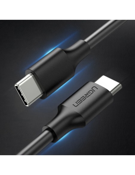 
USB-C laidas įkrovimui ir duomenų perdavimui 3A 2m juodas
