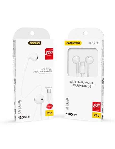 X3C į ausis įdedamos ausinės su USB-C jungtimi, baltos spalvos
 
X3C į ausis įdedamos ausinės su USB-C jungtimi, baltos spalvos