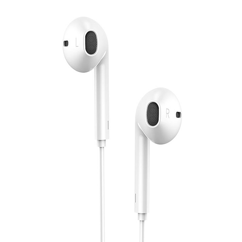 X3C į ausis įdedamos ausinės su USB-C jungtimi, baltos spalvos