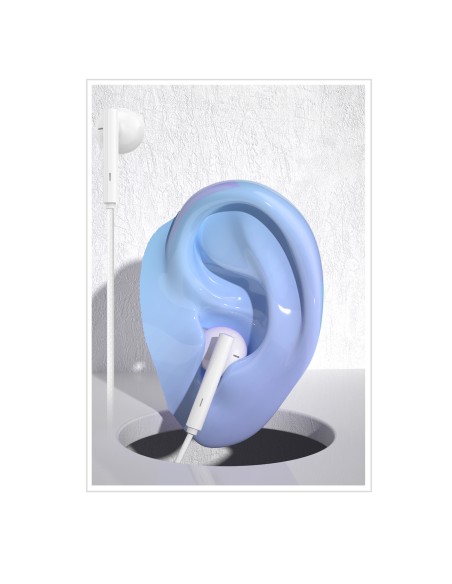 
X3B ausinės su 1,2 m USB-C laidu, balta
