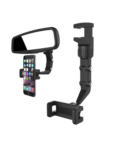 Juodas išmaniojo telefono laikiklis, pritvirtintas prie galinio vaizdo veidrodėlio
 
Juodas išmaniojo telefono laikiklis, pritvirtintas prie galinio vaizdo veidrodėlio