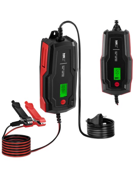 Automatinis automobilinis įkroviklis LCD akumuliatorių įkrovimui 160 W 12 V 10 A