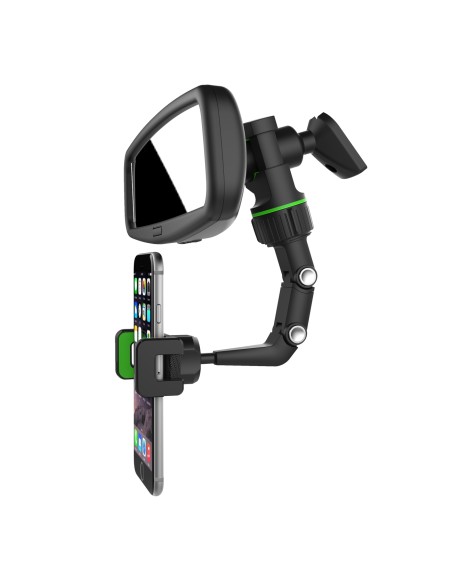 Juodas ir žalias telefono laikiklis išmaniajam telefonui, pritvirtintas prie galinio vaizdo veidrodėlio
 
Juodas ir žalias telefono laikiklis išmaniajam telefonui, pritvirtintas prie galinio vaizdo veidrodėlio