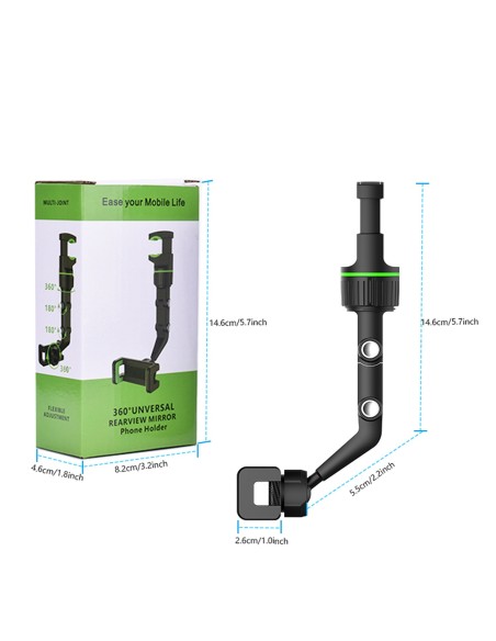 Juodas ir žalias telefono laikiklis išmaniajam telefonui, pritvirtintas prie galinio vaizdo veidrodėlio
 
Juodas ir žalias telefono laikiklis išmaniajam telefonui, pritvirtintas prie galinio vaizdo veidrodėlio