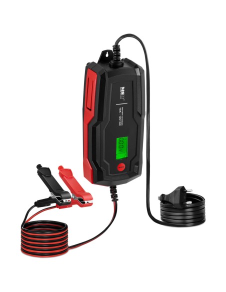 Automatinis automobilinis įkroviklis LCD akumuliatorių įkrovimui 160 W 12 V 10 A