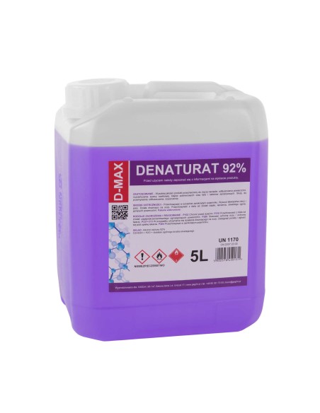 Denatūruotas alkoholis denatūruotas D-MAX 5L Denatūruotas alkoholis denatūruotas D-MAX 5L