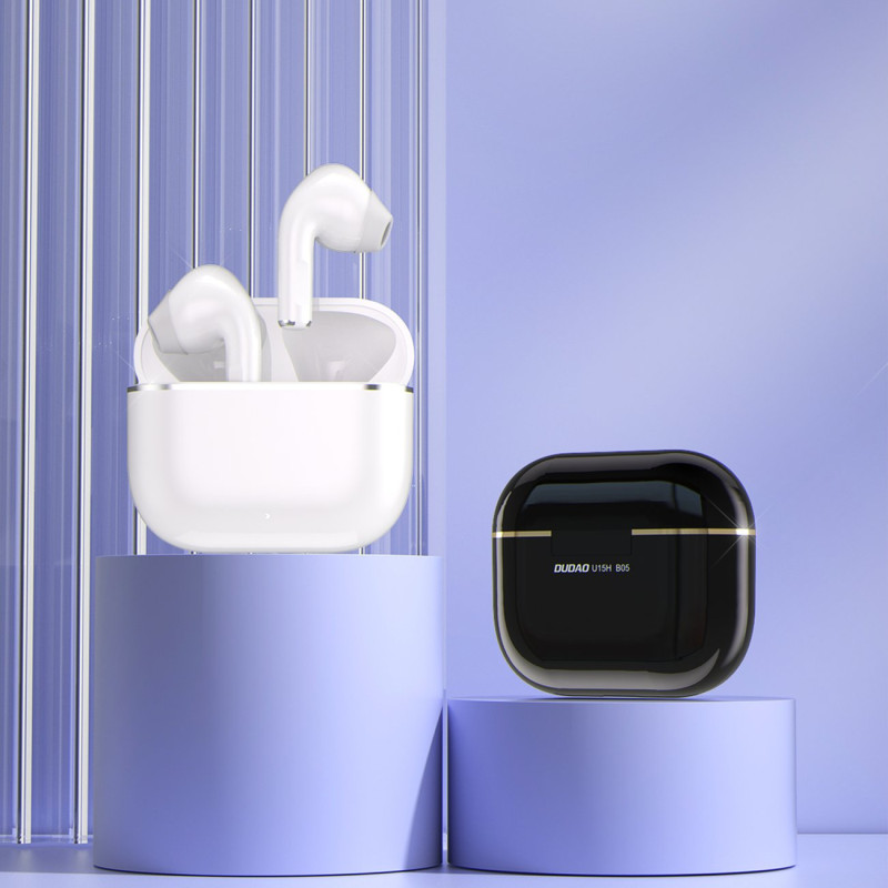 U15H TWS Bluetooth 5.1 belaidės ausinės juodos
