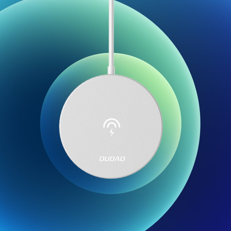 
Magnetinis indukcinis belaidis įkroviklis MagSafe Qi 15W baltas
