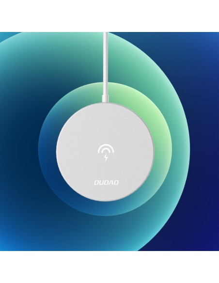 
Magnetinis indukcinis belaidis įkroviklis MagSafe Qi 15W baltas
