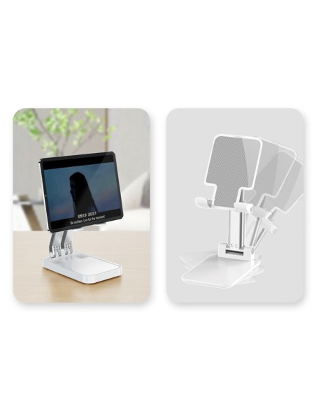 Sulankstomas stovas telefono planšetei iki 12,9& 39 & 39 baltas
 
Sulankstomas stovas telefono planšetei iki 12,9& 39 & 39 baltas