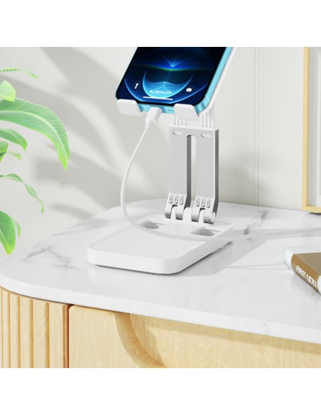 Sulankstomas stovas telefono planšetei iki 12,9& 39 & 39 baltas
 
Sulankstomas stovas telefono planšetei iki 12,9& 39 & 39 baltas