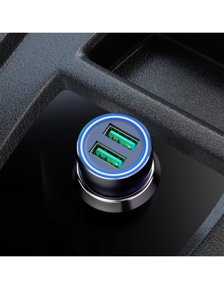 Greitas automobilinis įkroviklis 2x USB 3A 18W pilka
 
Greitas automobilinis įkroviklis 2x USB 3A 18W pilka