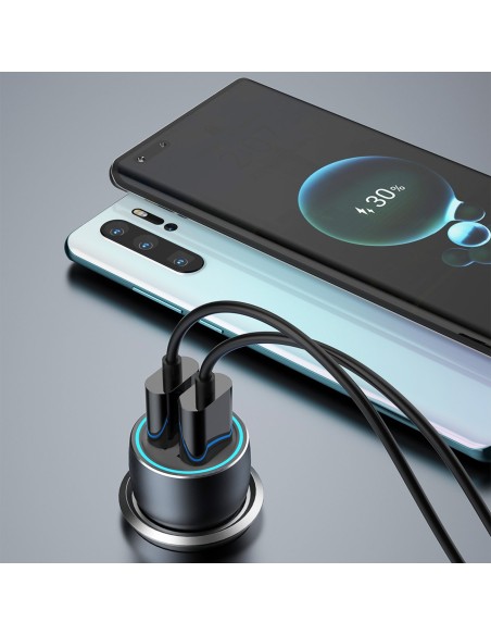 Greitas automobilinis įkroviklis 2x USB 3A 18W pilka
 
Greitas automobilinis įkroviklis 2x USB 3A 18W pilka