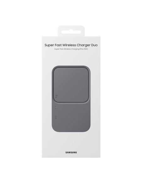 
Indukcinis įkroviklis dviems Duo įrenginiams 15W, juodas
