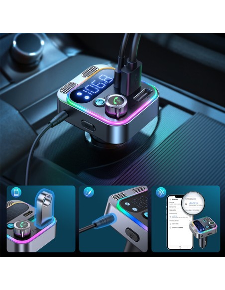 FM siųstuvas ir automobilinis pakrovėjas 48W PPS PD QC3.0 juodas
 
FM siųstuvas ir automobilinis pakrovėjas 48W PPS PD QC3.0 juodas