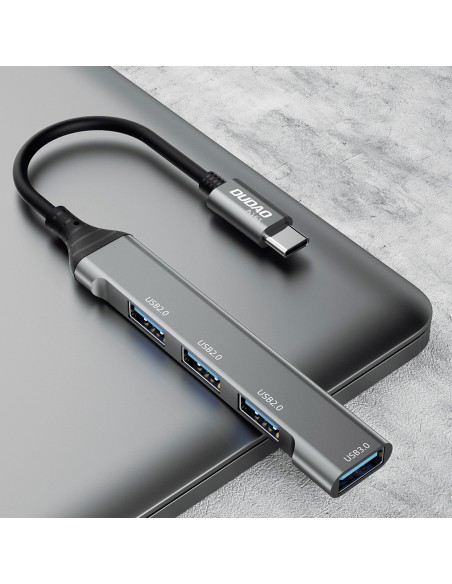 HUB skirstytuvo adapteris iš USB-C lizdo į 4x USB, juodas, pilkas
 
HUB skirstytuvo adapteris iš USB-C lizdo į 4x USB, juodas, pilkas