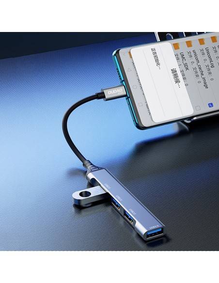 HUB skirstytuvo adapteris iš USB-C lizdo į 4x USB, juodas, pilkas
 
HUB skirstytuvo adapteris iš USB-C lizdo į 4x USB, juodas, pilkas
