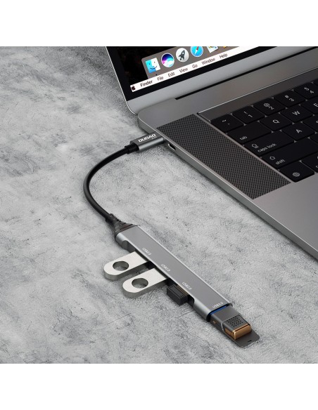HUB skirstytuvo adapteris iš USB-C lizdo į 4x USB, juodas, pilkas
 
HUB skirstytuvo adapteris iš USB-C lizdo į 4x USB, juodas, pilkas