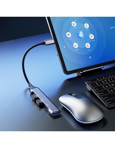 HUB skirstytuvo adapteris iš USB-C lizdo į 4x USB, juodas, pilkas
 
HUB skirstytuvo adapteris iš USB-C lizdo į 4x USB, juodas, pilkas