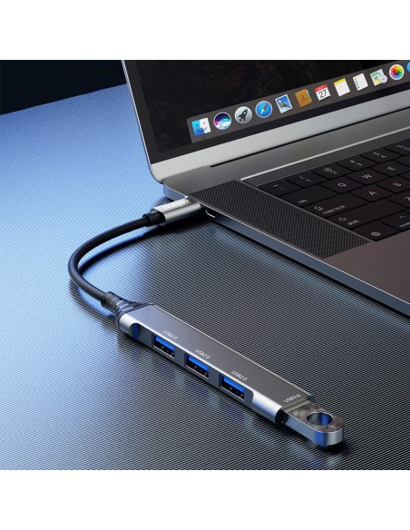 HUB skirstytuvo adapteris iš USB-C lizdo į 4x USB, juodas, pilkas
 
HUB skirstytuvo adapteris iš USB-C lizdo į 4x USB, juodas, pilkas