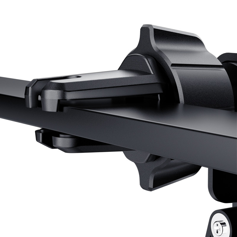 F6Pro magnetinis automobilinis laikiklis orlaidei, juodas