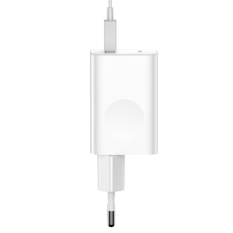 Sieninis įkroviklis, maitinimo šaltinis USB Quick Charge 3.0 kabeliui, baltas