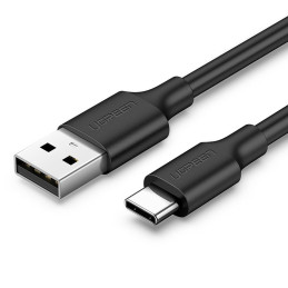 
USB laidas - USB-C 2A 1m juodas
