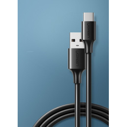 
USB laidas - USB-C 2A 1m juodas
