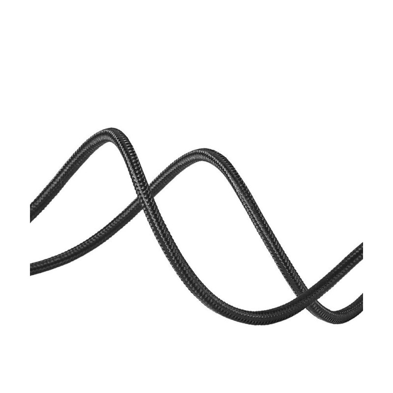 
Tvirtas pintas kampinis kabelis USB - USB-C QC 3.0 3A 2m pilkas
