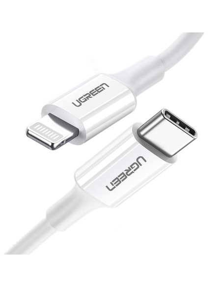 Kabelis iPhone MFi USB-C - Lightning 20W 3A 1m baltas
 
Kabelis iPhone MFi USB-C - Lightning 20W 3A 1m baltas