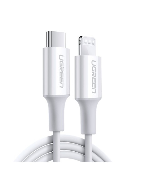 Kabelis iPhone MFi USB-C - Lightning 20W 3A 1m baltas
 
Kabelis iPhone MFi USB-C - Lightning 20W 3A 1m baltas