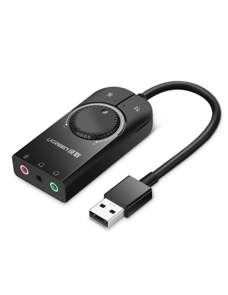 Išorinės garso plokštės adapteris USB - 3,5 mm mini lizdas su garsumo valdikliu 15cm juodas
 
Išorinės garso plokštės adapteris USB - 3,5 mm mini lizdas su garsumo valdikliu 15cm juodas